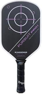 Engage Pursuit Pro1 Pickleball Paddle - Carbon Fiber for Extreme Spin - MachPro Core for Maximum Power & Control (Deep Magenta, Standard Weight (8.0-8.3oz))