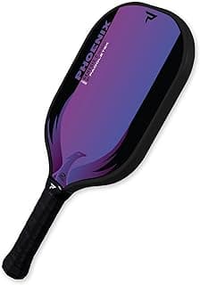 Paddletek Phoenix Genesis 2 – 14mm Pickleball Paddle – Fiberglass Composite Face – Easy Power & Soft Feel – USAPA Approved Pickle Ball Paddle – 5.25 Inch Handle