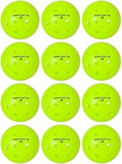 Pickleballs | Outdoor pickleball balls | Neon | Dozen/Pack of 12 | USAPA Approved and Sanctioned for Tournament Play, Professional Perfomance