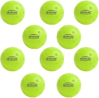 Z40 Outdoor Pickleball Balls – USAPA Approved 40-Hole One-Piece Seamless, Pickleballs for Tournament Play, Training & Pickleball Machines