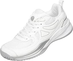 Sisttke Women's Badminton Pickleball Tennis Shoes Lightweight Breathable Non-Slip Court Sneakers for Racquet Sports Training