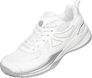 Sisttke Women's Badminton Pickleball Tennis Shoes Lightweight Breathable Non-Slip Court Sneakers for Racquet Sports Training