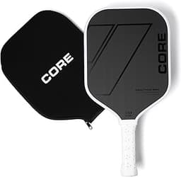 CORE Pickleball - Carbon Fiber Pickleball Paddles - USAPA Approved - PRO and Entry Models - Cushioned Comfort Grip with Honeycomb Polymer - Superior Spin Control