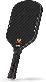 JOJOLEMON s, Carbon Fiber  with a 16mm Shark Power Polymer Core, The Pickleball Rackets Designed for Ultimate Spin & Consistency