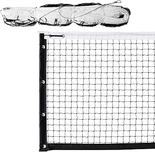 Pickleball Net Replacement 22ft X 3ft - Heavy Duty Professional Pickleball Net Official Tournament Size Weatherproof Portable with Steel Wire Reinforcement Fits Most Standard Posts (Net Only)