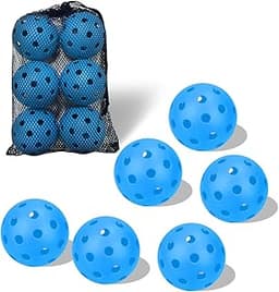 6 Pack Sports Outdoor Pickleballs - 40 Pickleball Balls - USA Pickleball Balls (USAPA) Approved - Official US Open Ball
