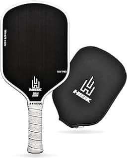 RAV PRO Pickleball Paddle - Ultimate HIGH END 16mm Japanese Toray T700 Raw Carbon Fiber CFS w/Excellent GRIT Roughness Texture, Aero Dynamic Curve, USAPA Approved, Non Slip Grip