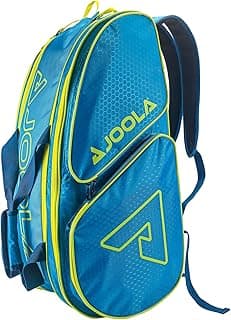 JOOLA Tour Elite Pro Pickleball Bag – Backpack & Duffle Bag for Paddles & Pickleball Accessories – Thermal Insulated Pockets Hold 4+ Paddles - Includes Fence Hook