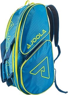 JOOLA Tour Elite Pro Pickleball Bag – Backpack & Duffle Bag for Paddles & Pickleball Accessories – Thermal Insulated Pockets Hold 4+ Paddles - Includes Fence Hook