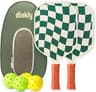 Pickleball Paddles Set of 2/4- USAPA Approved Graphite/Fiberglass Pickleball Racket, 2 Pickleball Rackets, 4 Balls and 1 Portable Carry Bag, Aesthetic Pickle Ball Set for Men Women Beginners