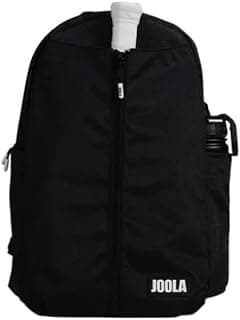 JOOLA Everyday Pickleball Backpack - Holds 2 Paddles, 2 Water Bottles & Accessories - Padded Laptop Sleeve, Trolley Strap & Hideaway Carabiner Hook - Chooe Black, Gravity Gray, and Latte