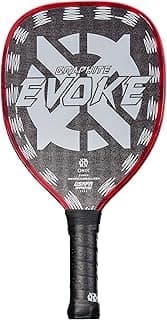 Onix Graphite Evoke Tear Drop Features Tear Drop Shape, Polypropylene Core, and Graphite Face, White